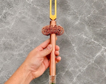 Sound Saber - Tuning Fork Therapy Wand (fork not included)