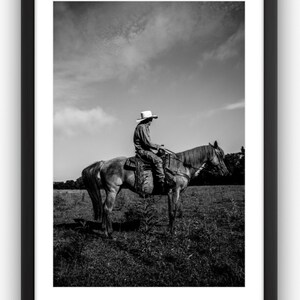 Rancher Framed Photograph