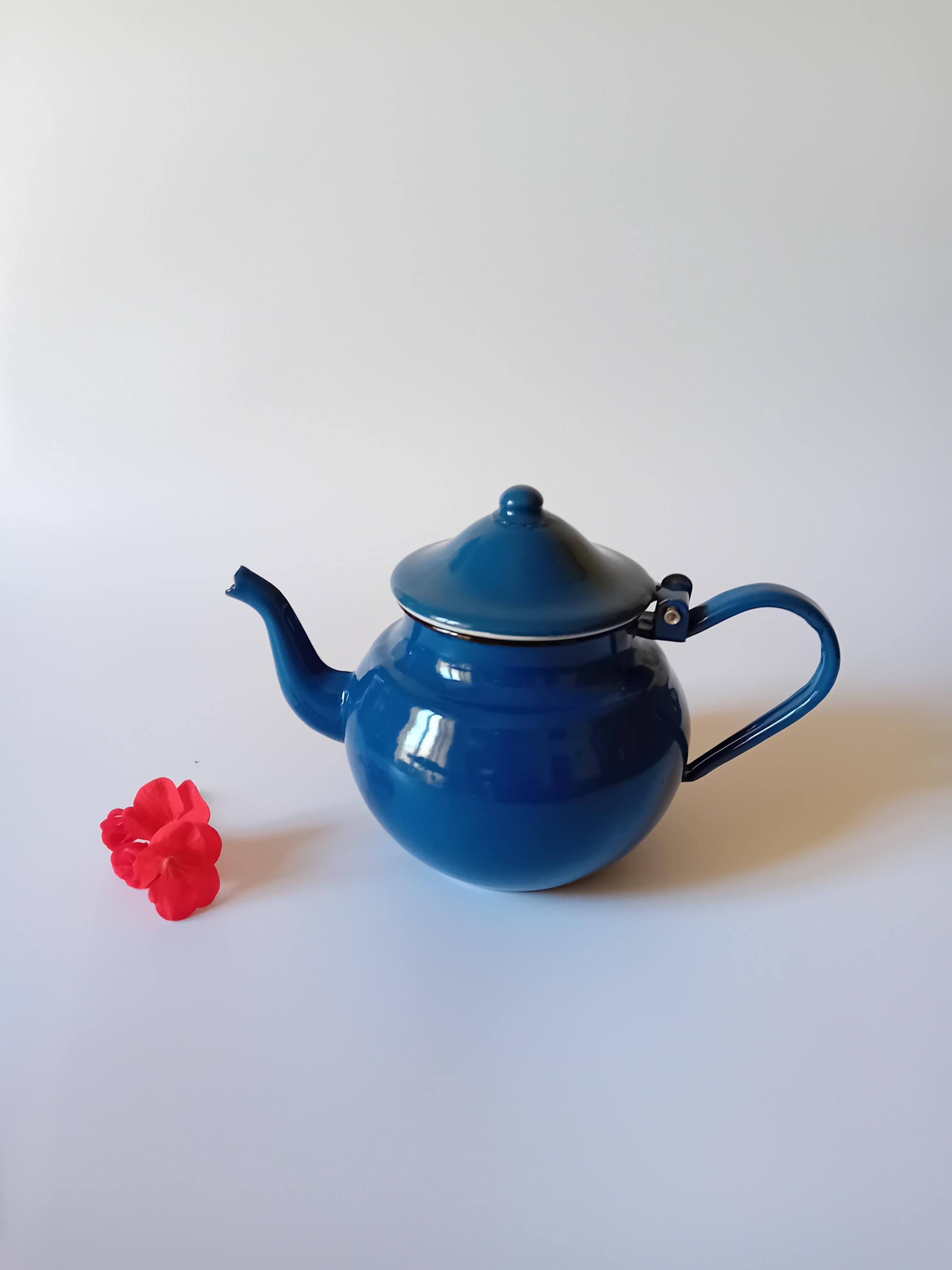 Vintage Emaille Teekanne - Etsy Canada
