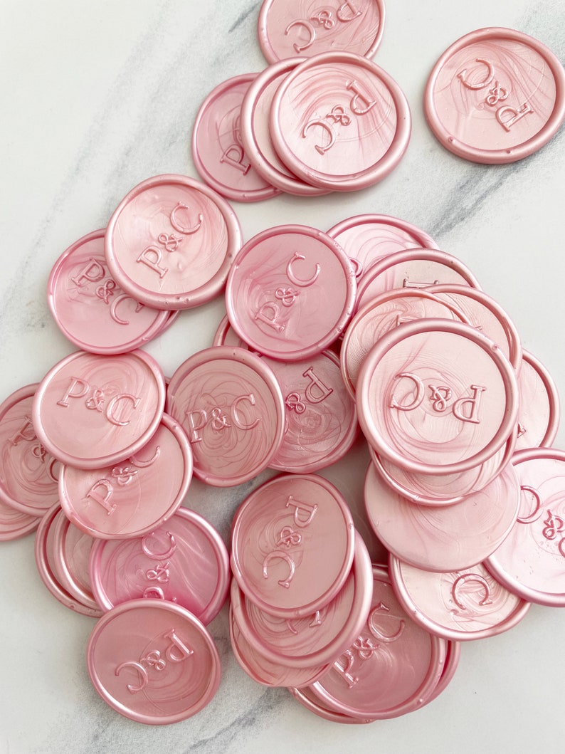 Personalised Wax Seal Stamp Self Adhesive Wax Seal Peel N Etsy UK
