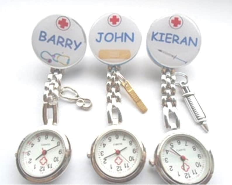 Male Nurse Watch Mens Personalised Your Name HCA ER Medical Etsy