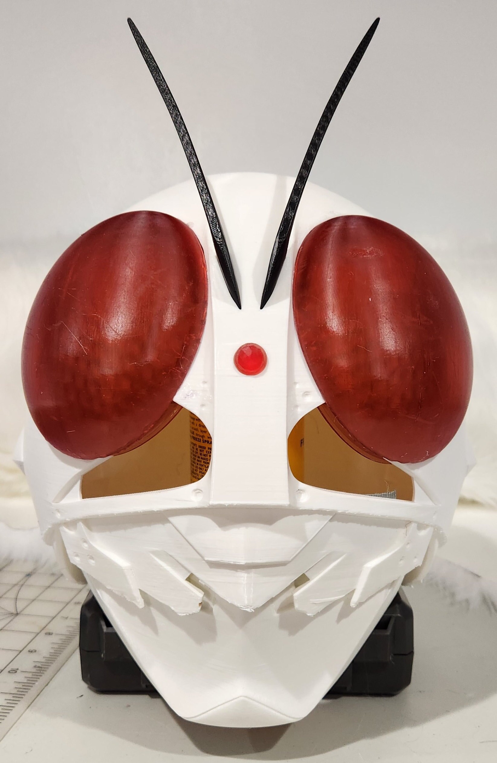 Illusionary Mask 金枠 IE Shin Kamen Rider Ichigo Wearable 3D Printed Cosplay Helmet