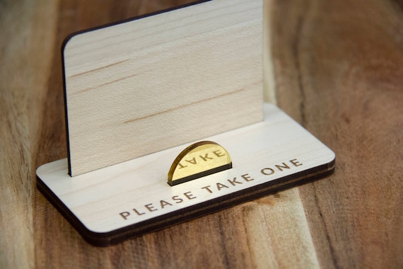 Business Card Holder Laser Cut Business Card Holder