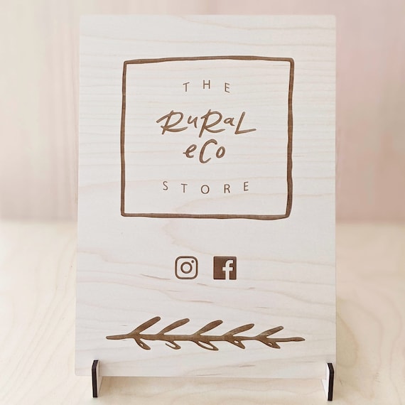 Custom Wooden Display Sign Etsy Australia