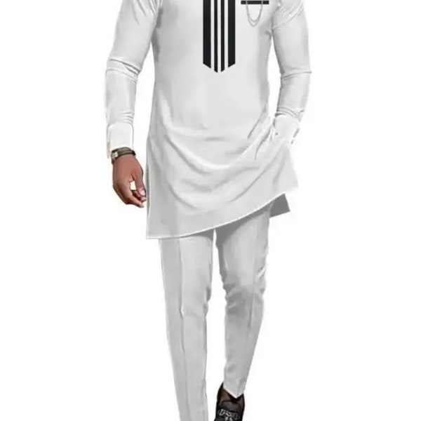 African Men’s Traditional Clothing/ Ethnic men’s wear/ Dashiki 2 pcs suit