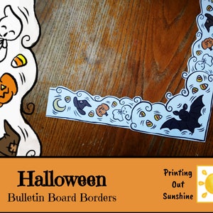 Halloween Bulletin Board Borders