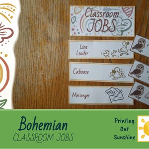Bohemian Classroom Jobs