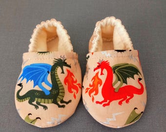 Dragon baby soft shoes