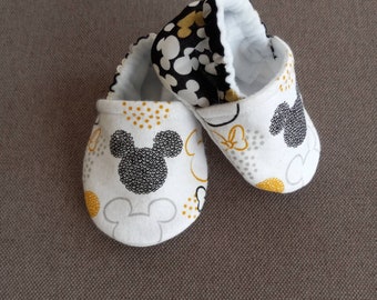 Inspired Mickey Ears baby shoes