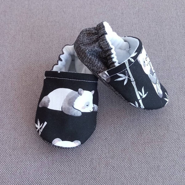 Panda Baby Shoes - Etsy