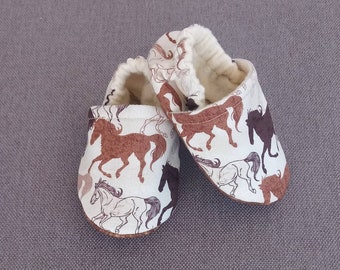 Horse theme Baby shoes, Western theme shoes