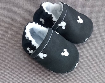 Inspired Mickey Ears baby shoes