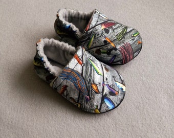 Fishing lures baby shoes