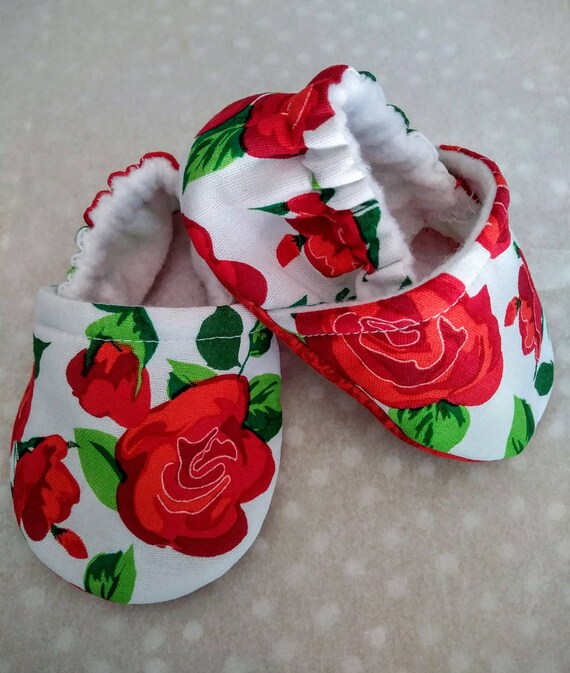 red rose shoes