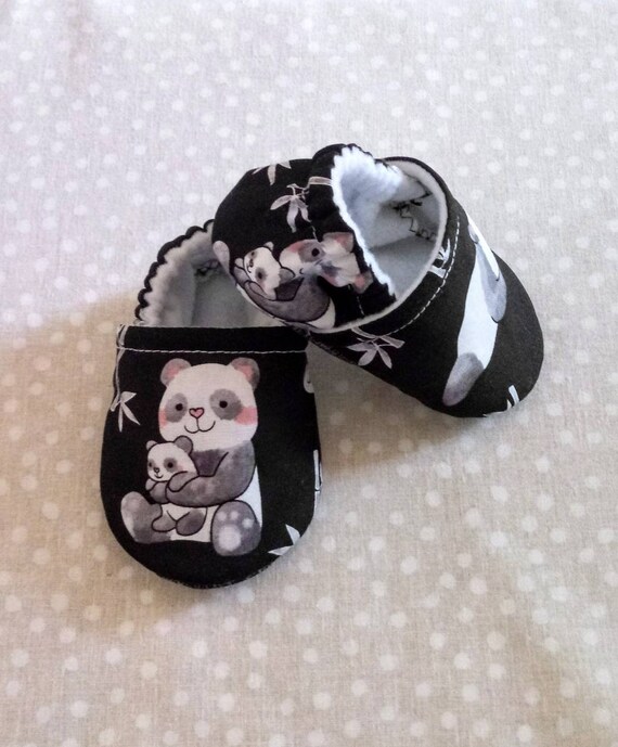 panda baby shoes