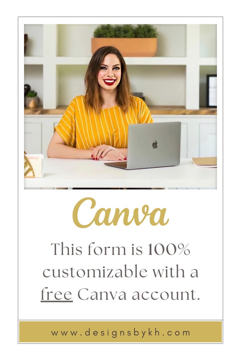 Kitchen Questionnaire for Interior Designers Canva Template Interior