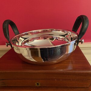 Sterling silver bowl,70&#39;s
