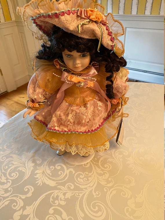 Porcelain Katherine Doll by Timeless Treasures Etsy