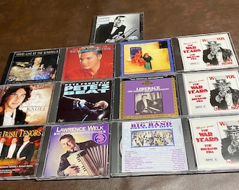 Vintage CD collection