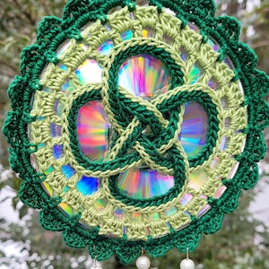 Crochet mandala, Celtic Mandala, Upcycle Crochet Project, Crochet Mandala Pattern, Mandala Pattern, Crochet Wall Hanging, Celtic Decoration