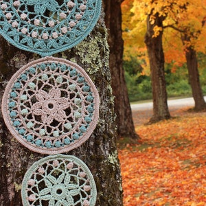 Mandala, Crochet Mandala, Mandala Wall Hanging, Crochet pattern, Crochet Wall Hanging, Lacy Mandala, Mandala pattern