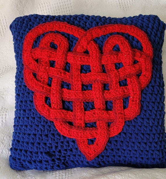 Celtic knot pillow discount