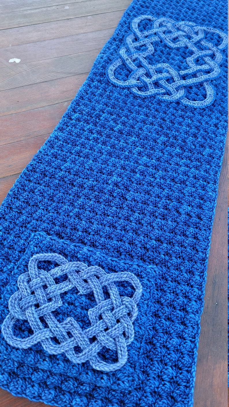 Pocket Shawl Celtic Pocket Shawl Celtic Crochet Crochet image 6