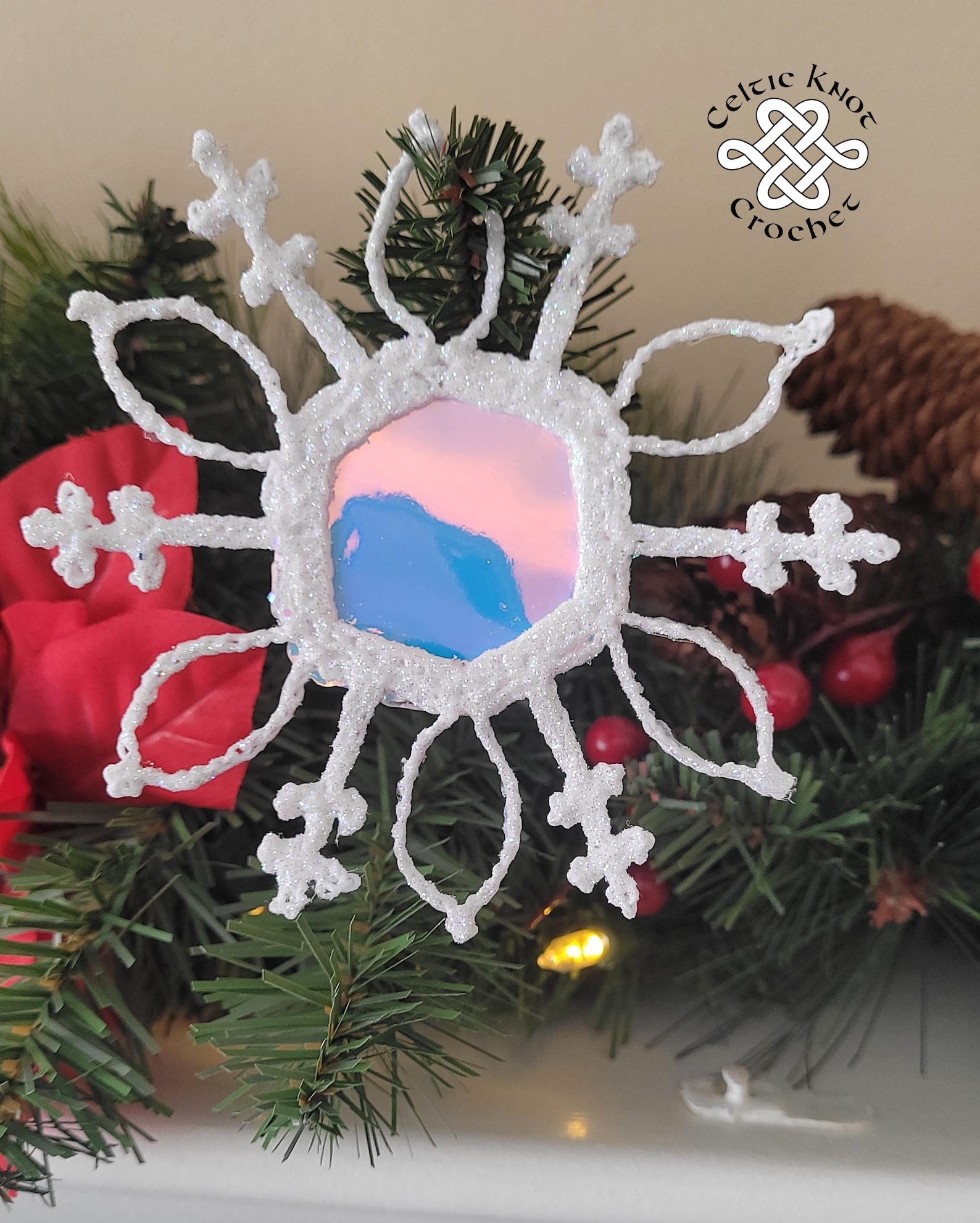 Easy Crochet Snowflake, Snowflake, Crochet Snowflake, DIY Snowflake ...