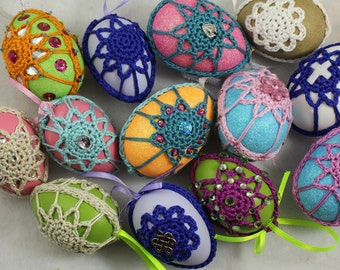 Crochet Easter Eggs, Easter Decor, Easter Crochet, Easter Basket Stuffers, Easter Basket, Easter Gifts, Crochet Easter Egg Covers