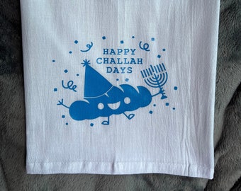 Hanukkah Tea Towel - Challah Days
