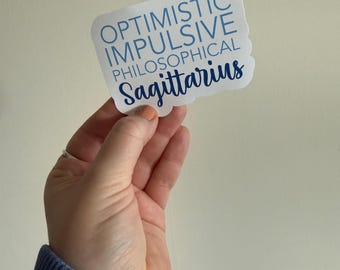 Horoscope Personality Vinyl Stickers