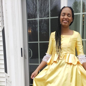 Schuyler Sisters Peggy Hamilton Historical Costume -Peggy- Teens and Young Ladies - Peggy Schuyler dress - Hamilton Broadway dress