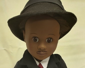 Dr Martin Luther King, Jr  - HistoryWearz Costumes for dolls - American People Series -American History doll - civi rights - educational toy