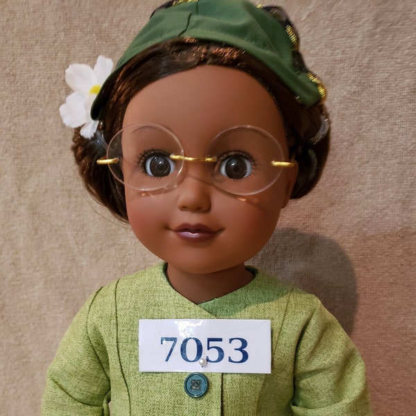 Rosa Parks Doll - This HistoryWearz™ refurbished doll - Black Doll - American People Series - African-American doll - History doll