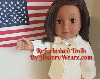 Doll clothes - V.P. Kamala Harris doll clothes - HistoryWearz doll clothes - American History doll clothes - 18" doll clothes