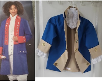 Hamilton Jacket for adults / Hamilton the Broadway Play costume / Colonial Jacket / HistoryWearz™ Costumes