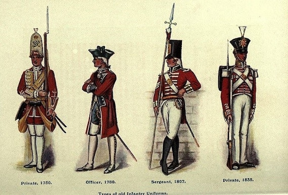 1960年代イギリス陸軍礼服 1960年代イギリス陸軍礼服