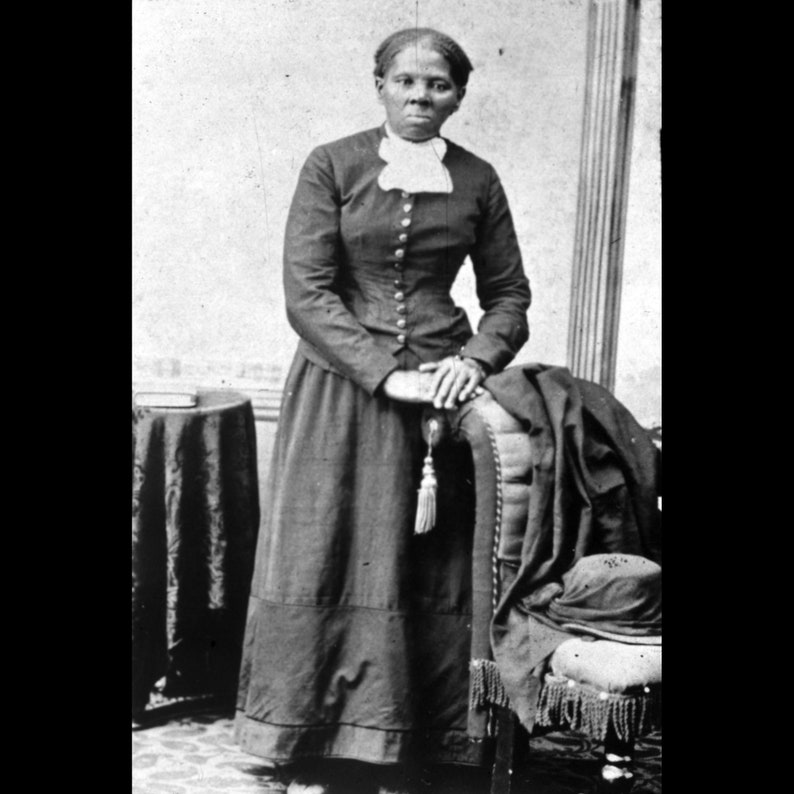 Harriet Tubman costume for girls abolitionist freedom fighter civil war scout Historical Costume wax museum Historywearz costume image 4