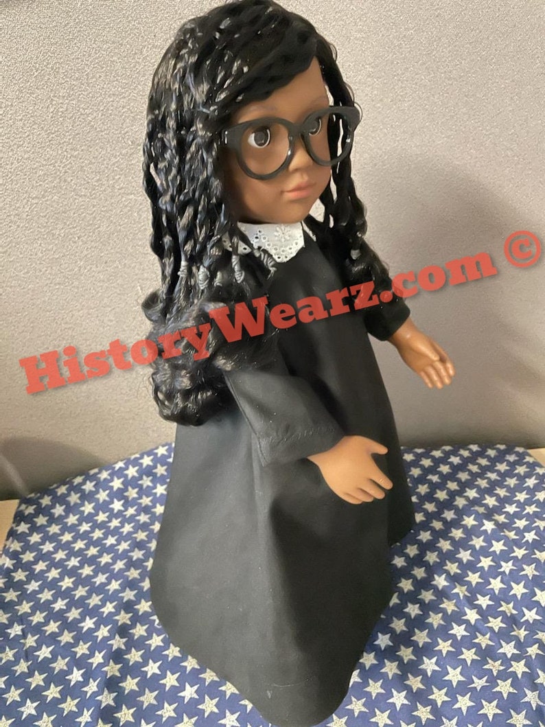 Ketanji Brown Jackson doll / HistoryWearz™ Refurbished dolls / Supreme Court Judge / First Black Woman USA Supreme Court Judge image 2