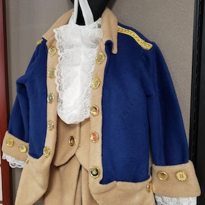 George Washington Halloween costume / Colonial period costume / HistoryWearz Costumes /  historical costume for kids