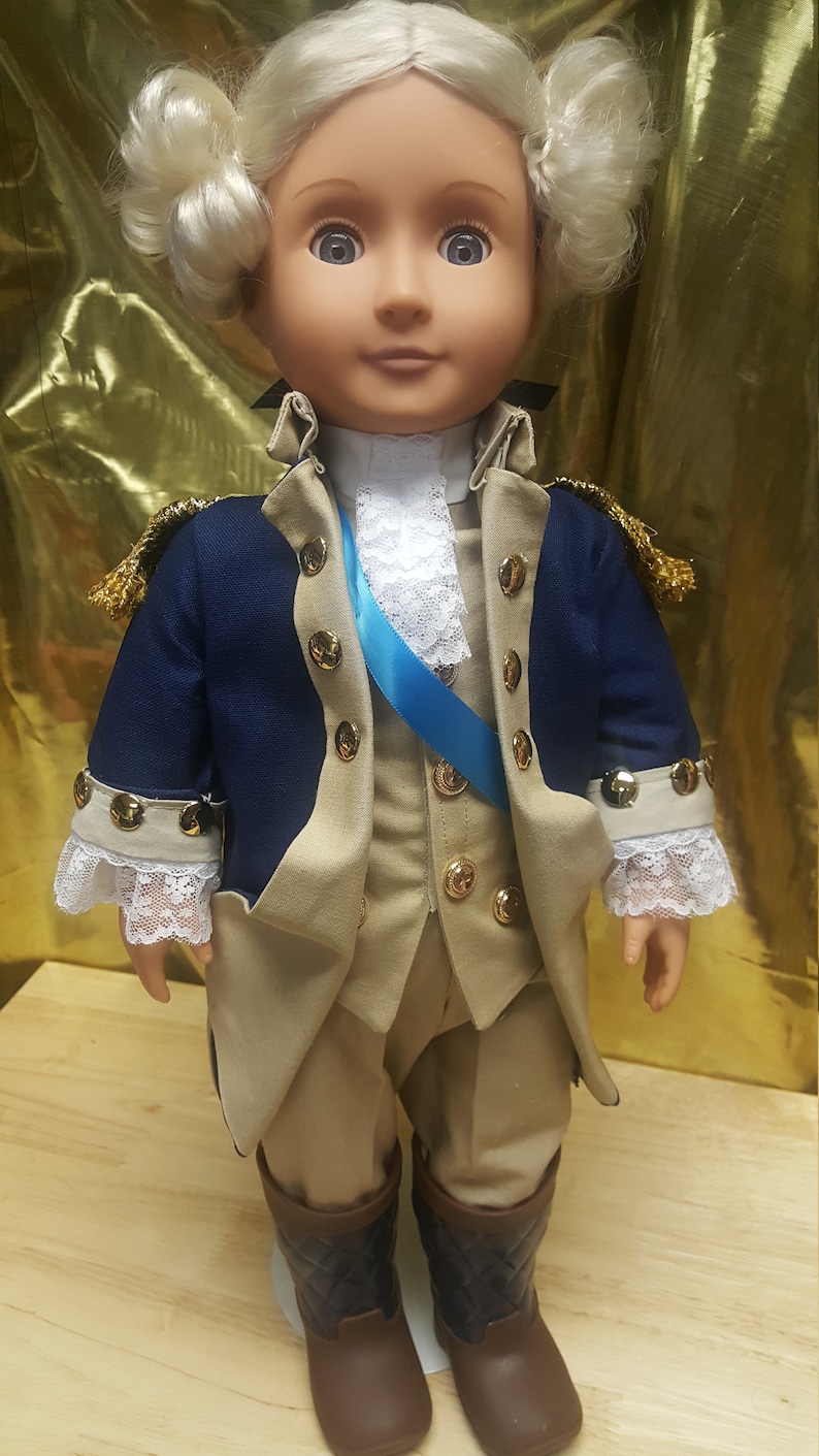 Washington Doll / Historywearz™ Refurbished Dolls / Etsy