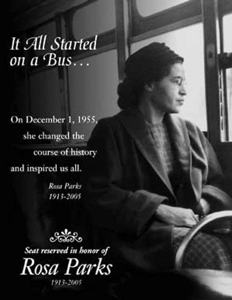 Rosa Parks costume Montgomery Bus Boycott Halloween Costume HistoryWearz Costume Inspirational Woman Costume Costumes for girls