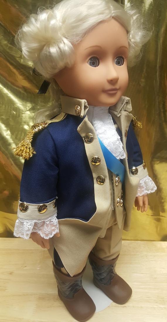 George Washington Doll / Historywearz™ Refurbished Dolls / | Etsy