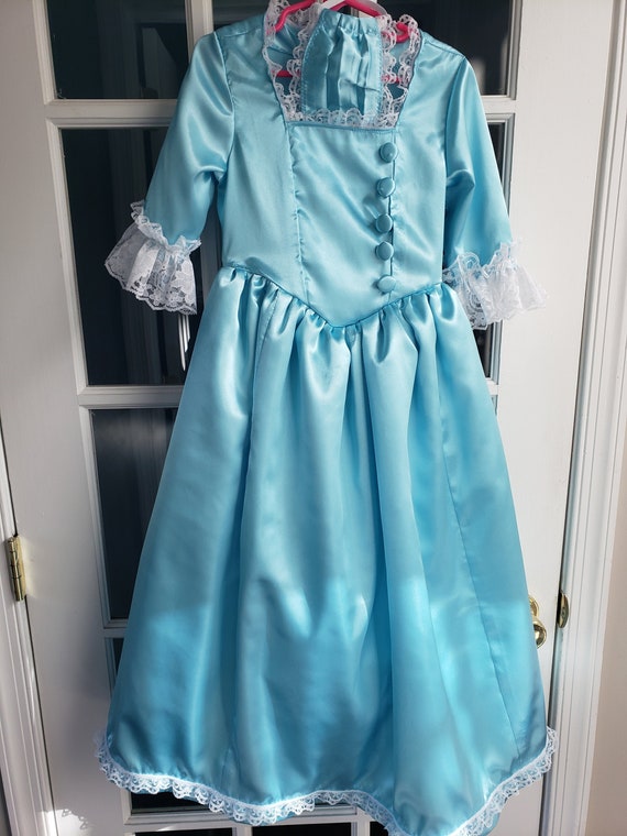 Schuyler Sisters Angelica Hamilton Eliza Child Sizes up to 14 with matching face mask Eliza Schuyler Eliza Hamilton