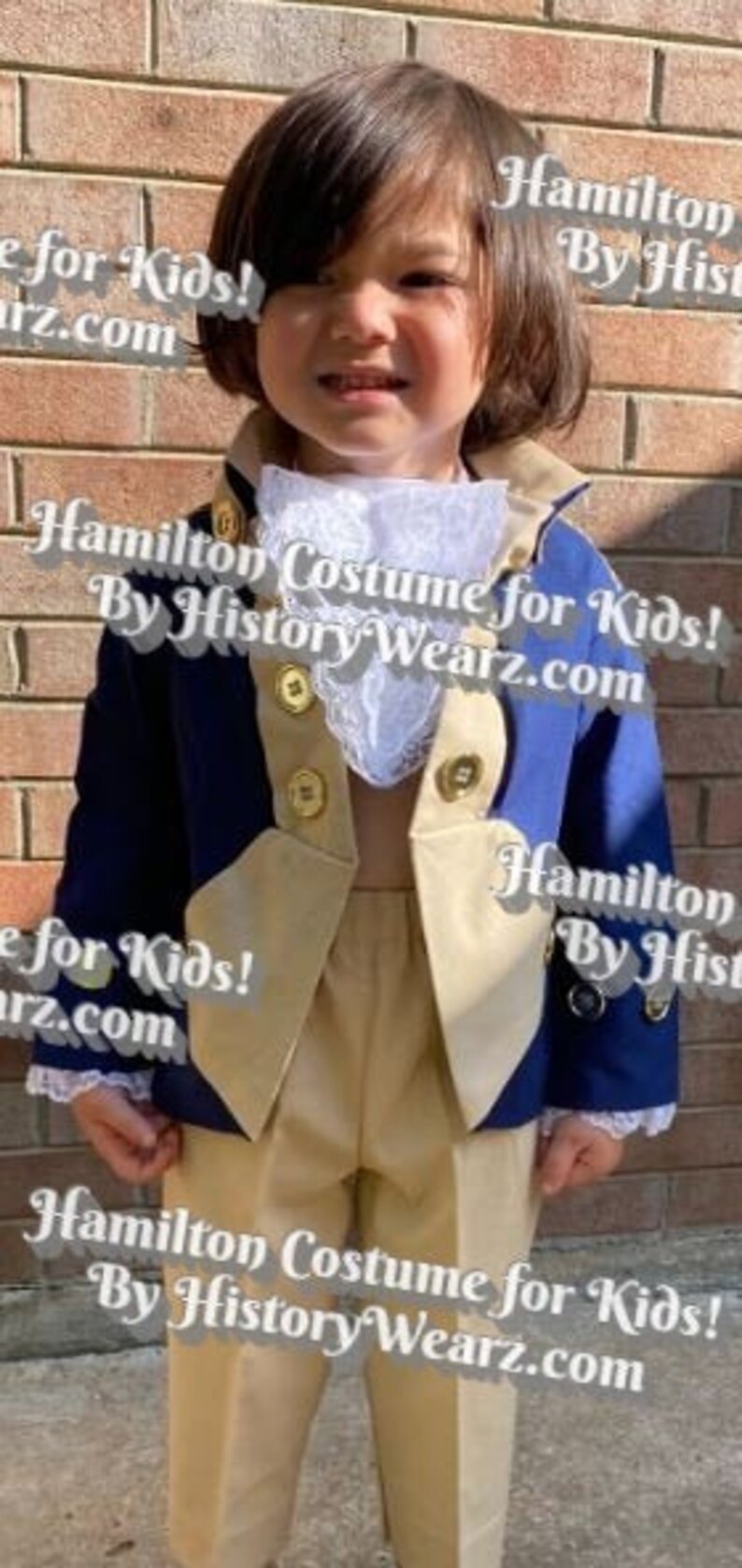 Hamilton Costume for Kids / Alexander Hamilton / Halloween Etsy
