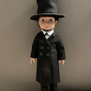 Abraham Lincoln doll / HistoryWearz™ refurbished dolls / Presidential doll / Historical Doll / American History doll