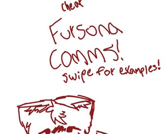 CHEAP FURSONA COMMISSIONS!!  <3 Read description