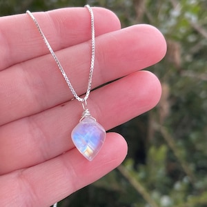 Gemstone crystal necklaces cheap