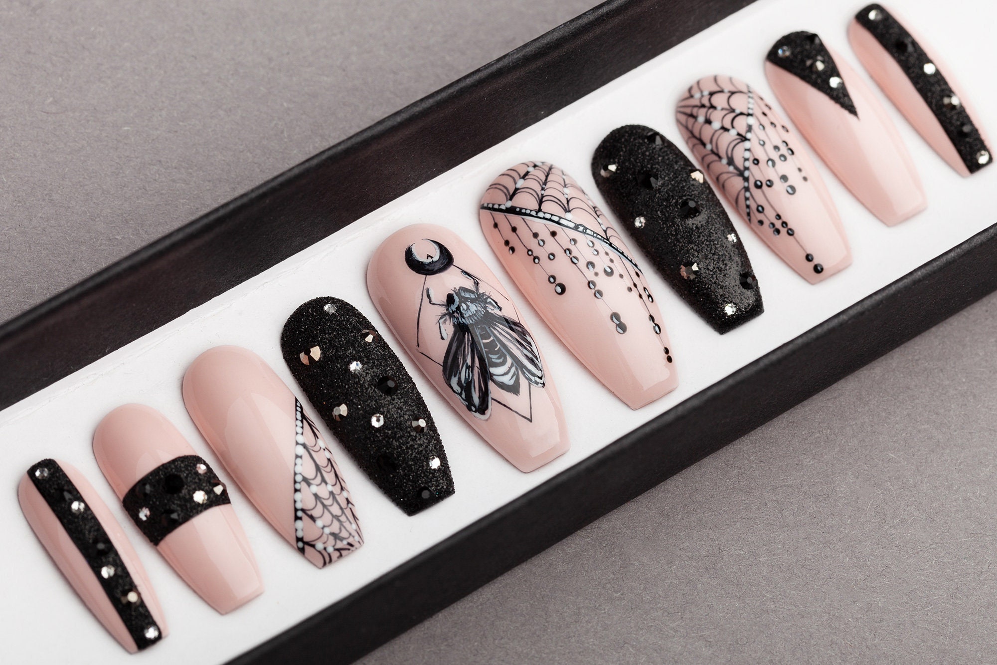 gothic nail designs