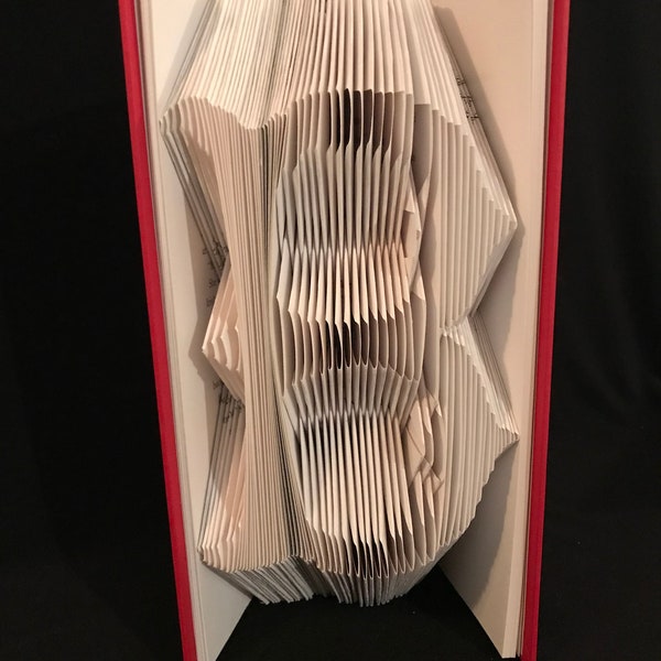 Folded Book Art-Boston Red Sox-Baseball-World Series-Birthday Gift For Him-Most Popular Gift